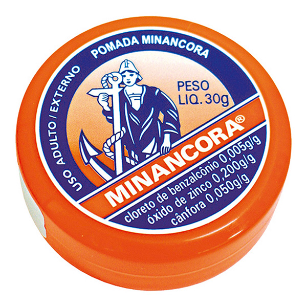 Pomada Minancora 20% + 0,5% + 5% pomada 30g