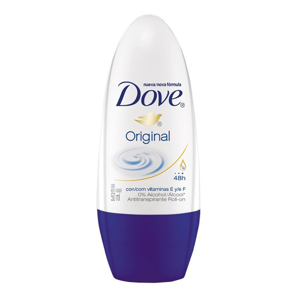 Desodorante Antitranspirante Roll On Dove Original 50ml