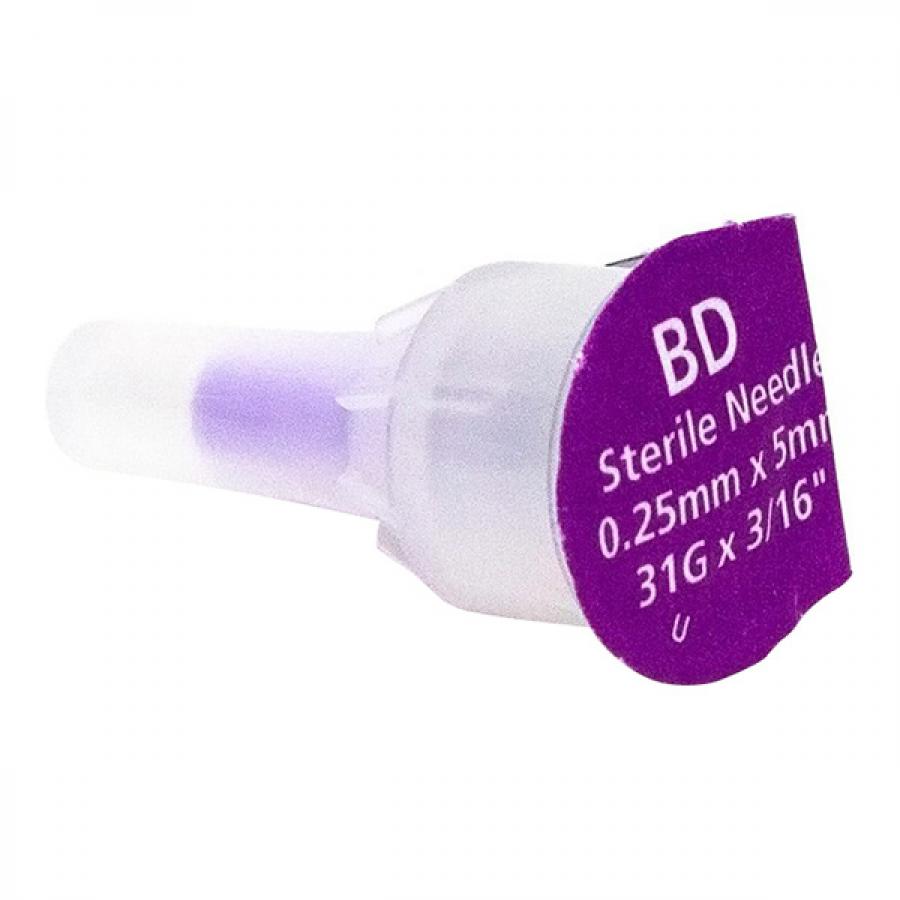 AGULHA PARA CANETA BD MINI 5MM 1 UNIDADE