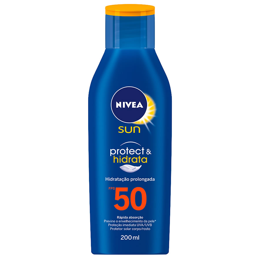 Protetor Nivea Sun Light Feeling Fps50 200ml