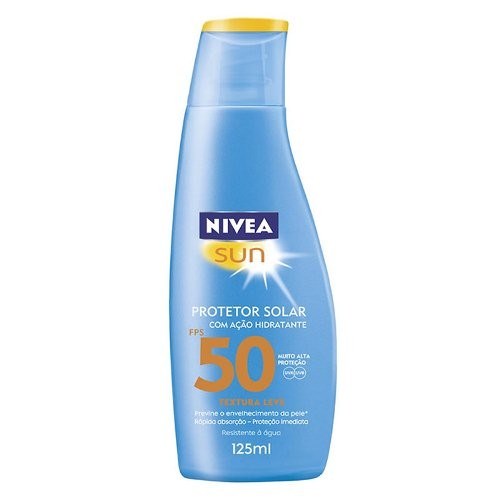 Protetor Solar Nivea Light Feeling FPS 50 125ml