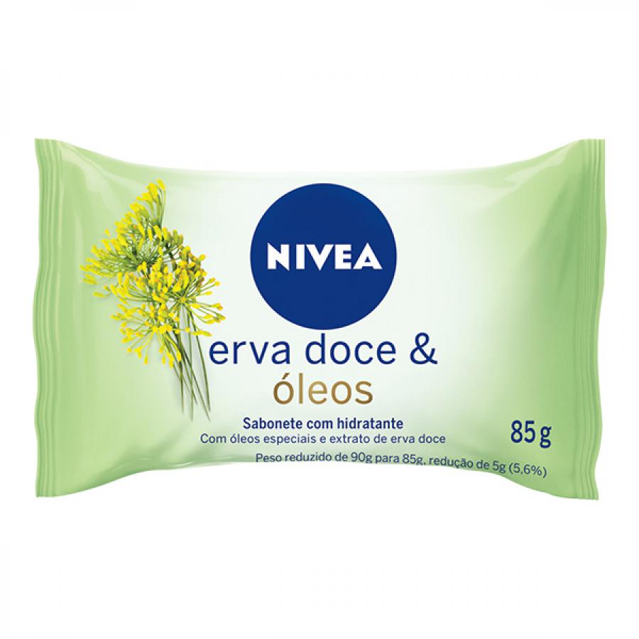 Sabonete em Barra Nivea Erva Doce & Oleos 85g