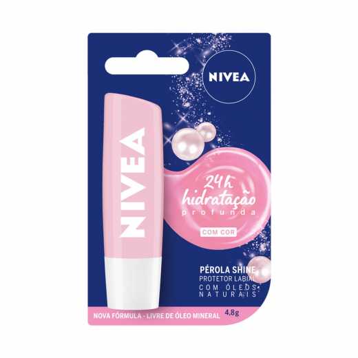 PROTETOR LABIAL NIVEA PEROLA SHINE