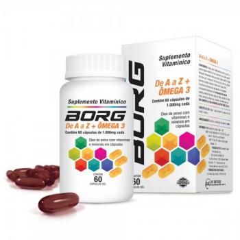 BORG AZ+OMEGA 3 1000MG 60CP