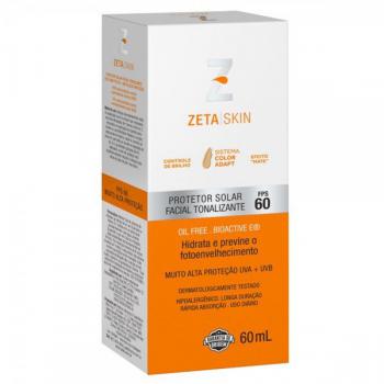 ZETA SKIN PROT SOLAR FPS 60 TONALIZ 60 ML