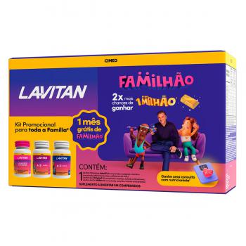 KIT LAVITAN FAMILHAO AZ ORI+AZ MULHER+VIT INF MASTIGAVEL