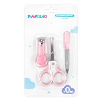 KIT HIGIENE 3 PECAS FEM PIMPOLHO ROSA 92651