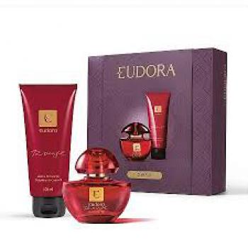 KIT EDP ROUGE 35ML + CR HID CORPO 100ML EUDORA