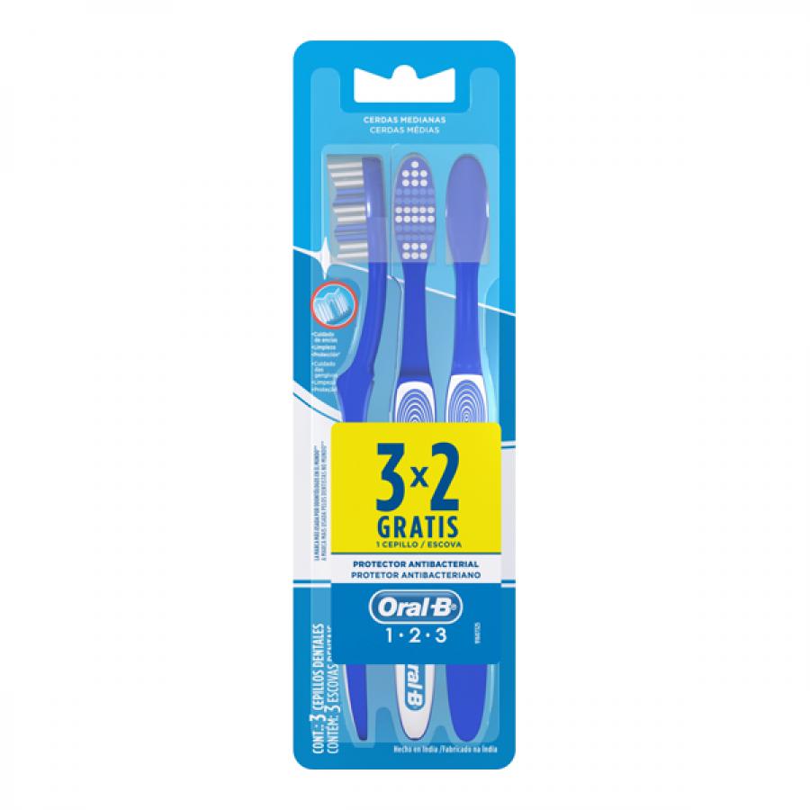 Escova Dental Oral-B 123 Limpeza Brilhante