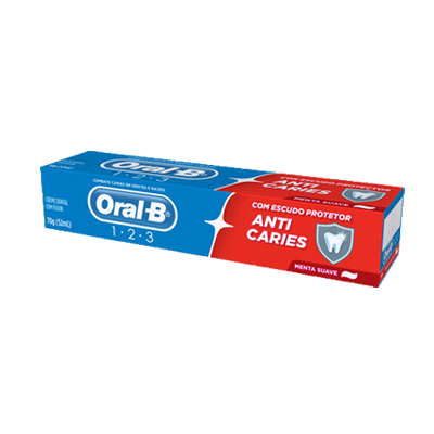 Creme Dental Oral-B 123 Anticaries 70g