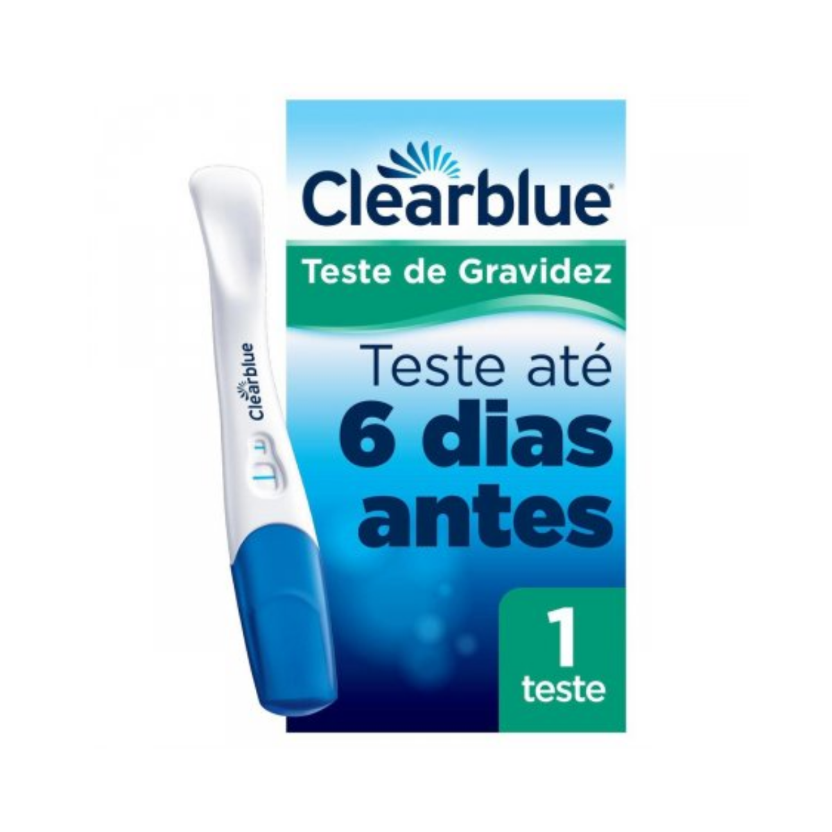 Teste de Gravidez Saiba Antes Clearblue, 1 unidade