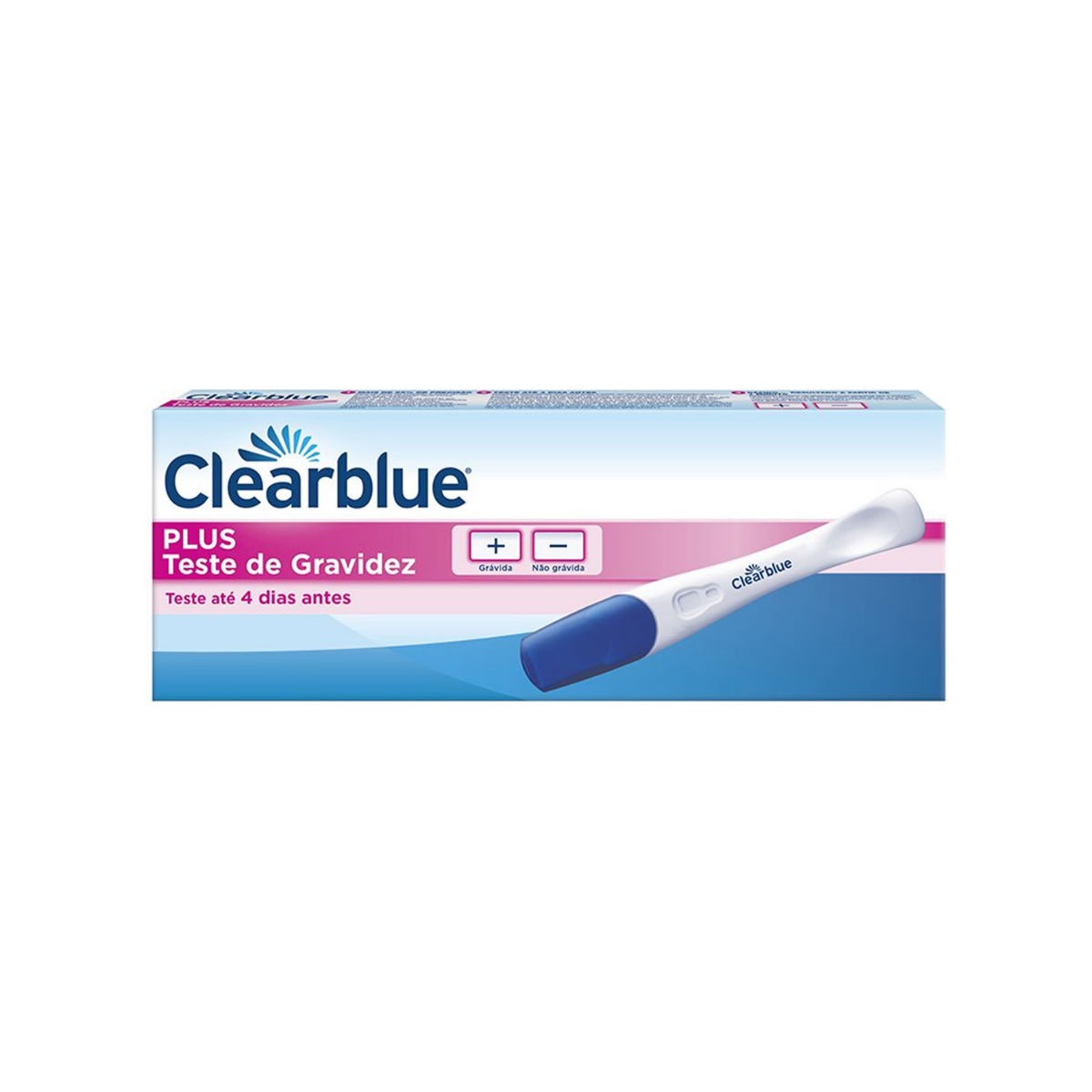 Teste de Gravidez Clearblue Plus 1 Unidade