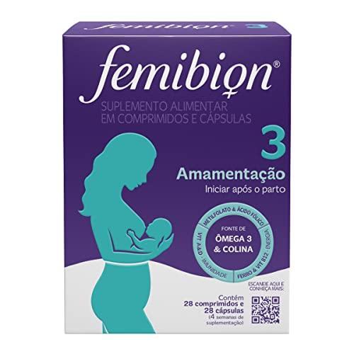 Femibion 3 - Amamentação (Iniciar após o parto),28 comprimidos