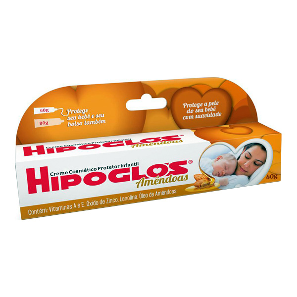 Hipoglos Pomada Oleo Amendoas 40g