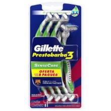 Aparelho de Barbear Gillette Prestobarba Sensitive Leve 8 Pague 6