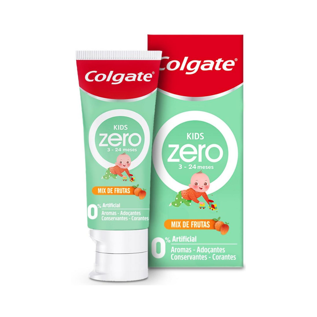 Creme Dental Kids Zero Colgate 3-24 Meses 50g