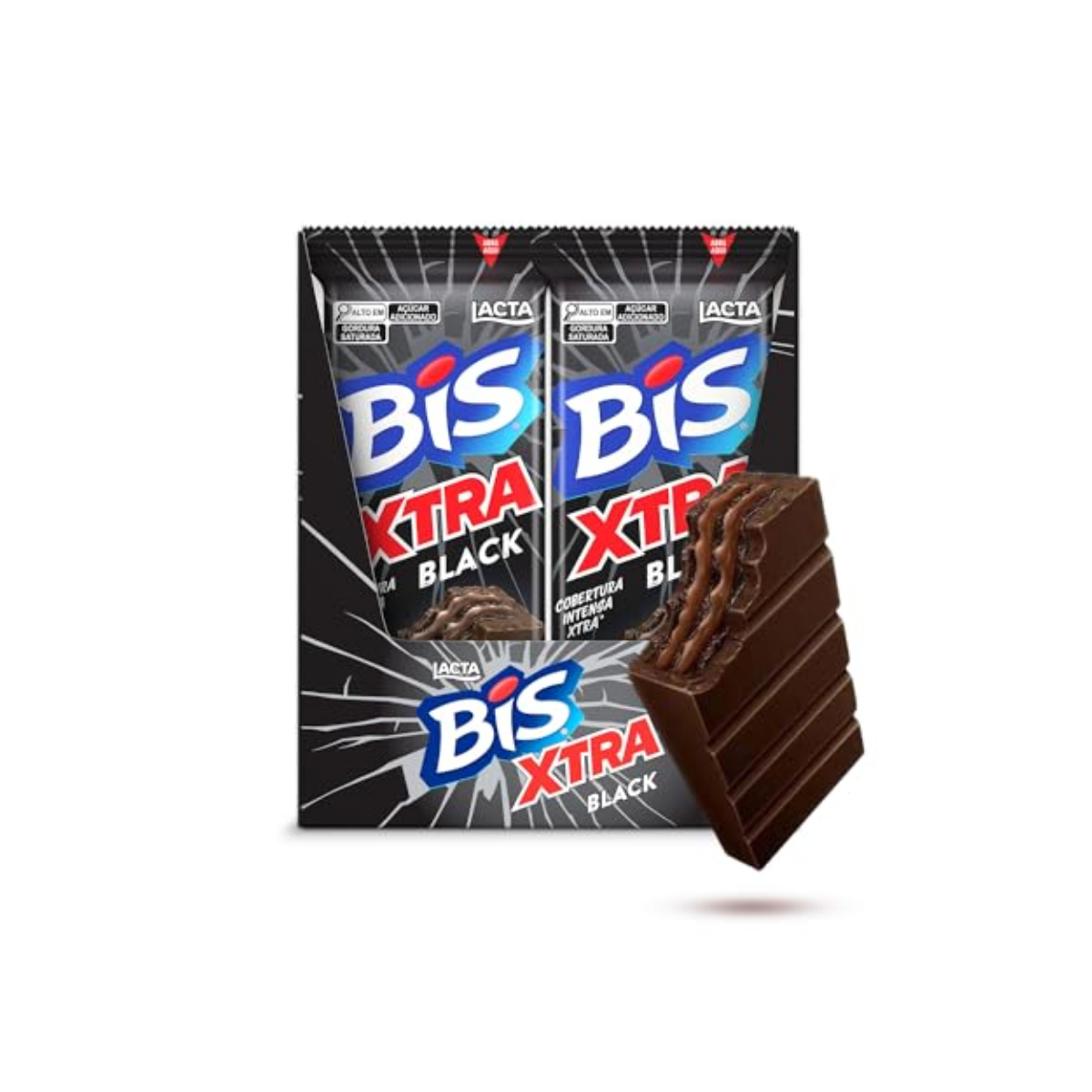 Chocolate Bis Xtra black com 45g