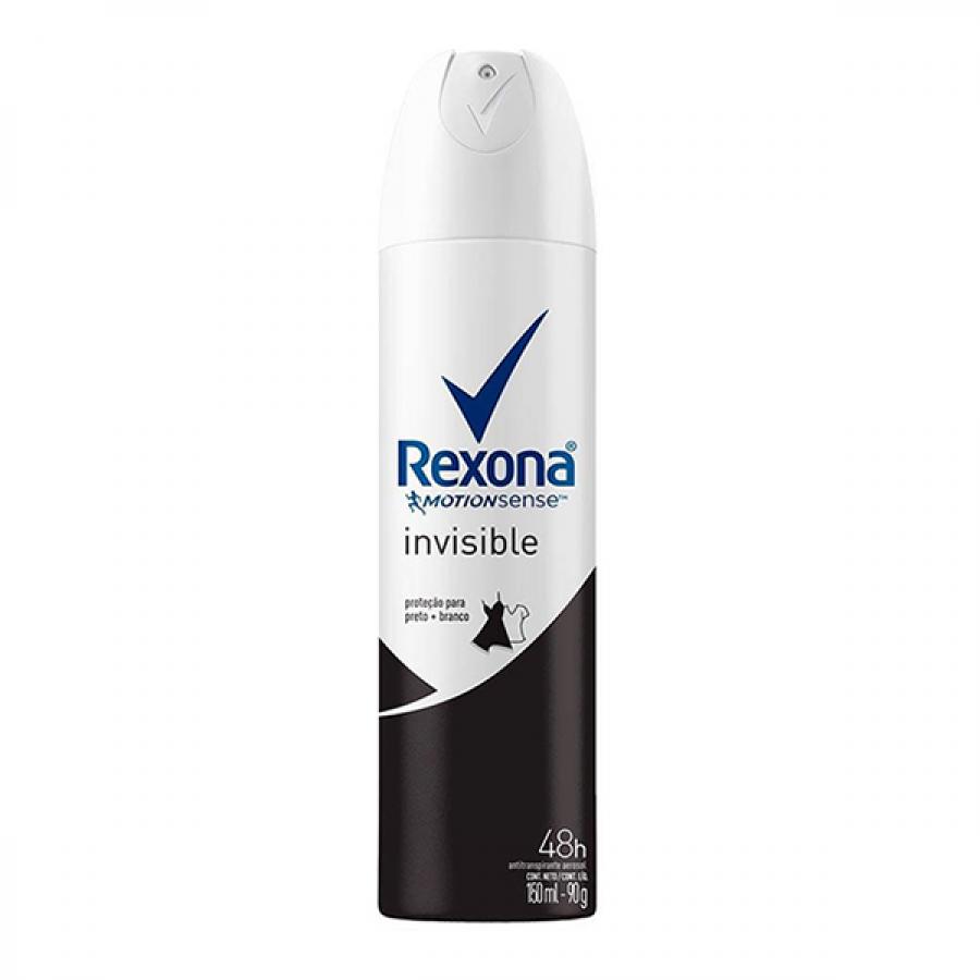 Desodorante Rexona Invisible Feminino Aerosol 150Ml