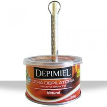 Cera Depilatória Corporal Depimiel mel, sachê com 200g