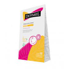 DEPIMIEL BANDAS DEP.ROSTRO x12Un.