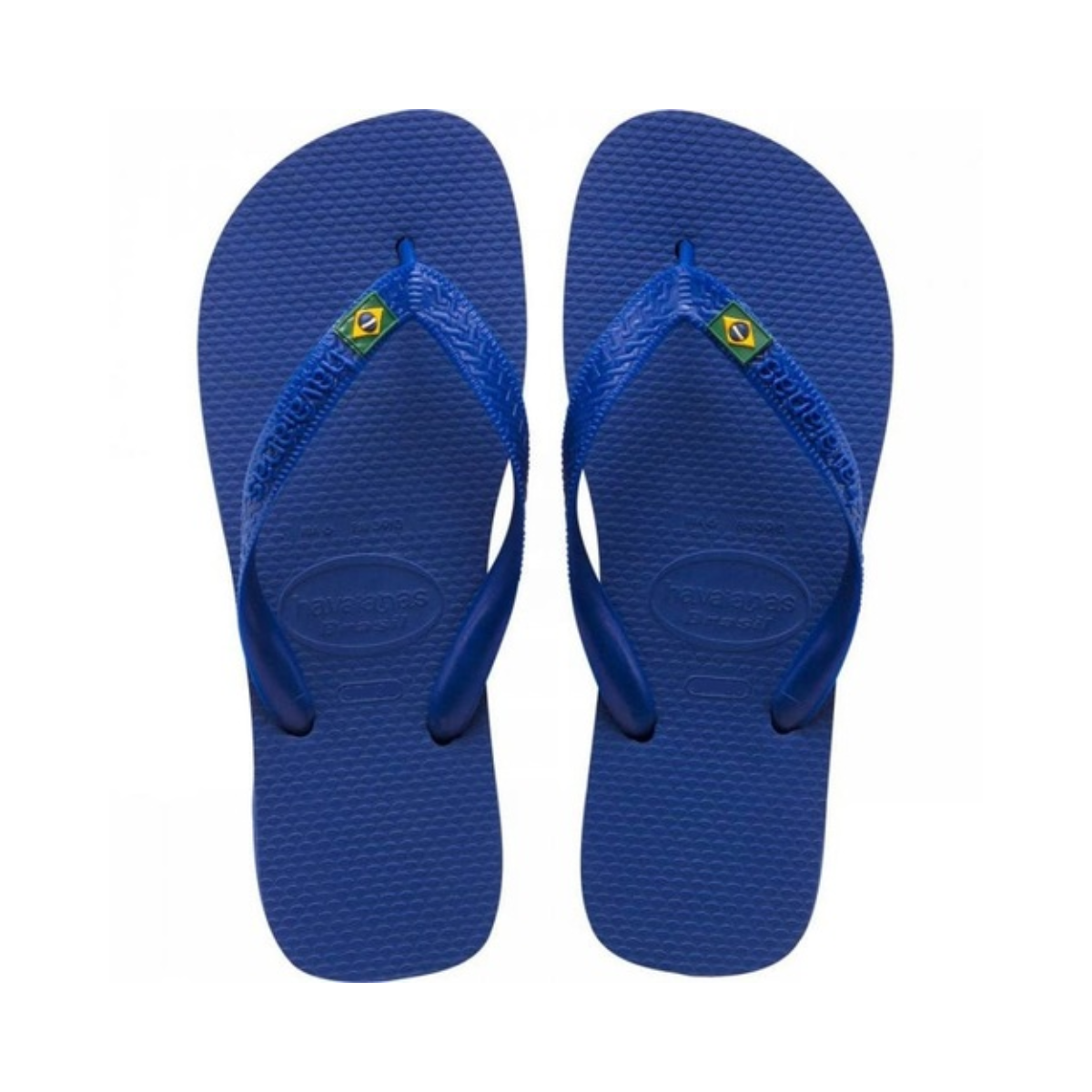 Chinelo Azul Naval Brasil Havaianas 37/38