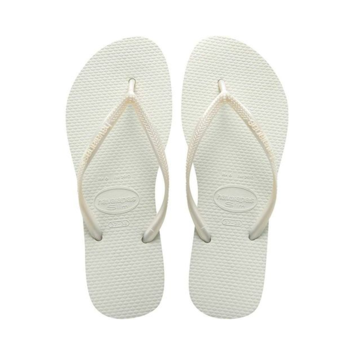 Chinelo Slim Branco Havaianas 37/38