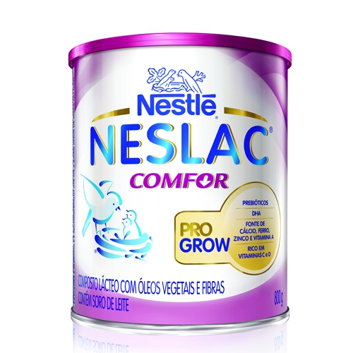 Leite em Po Neslac Comfor 800g