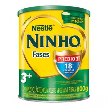 Composto Lacteo Ninho Fases 3+ - lata,  800g