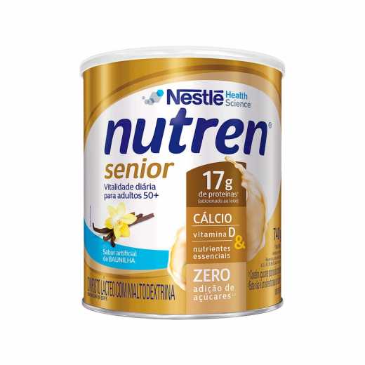 Suplemento Alimentar Nutren Senior Baunilha 740g