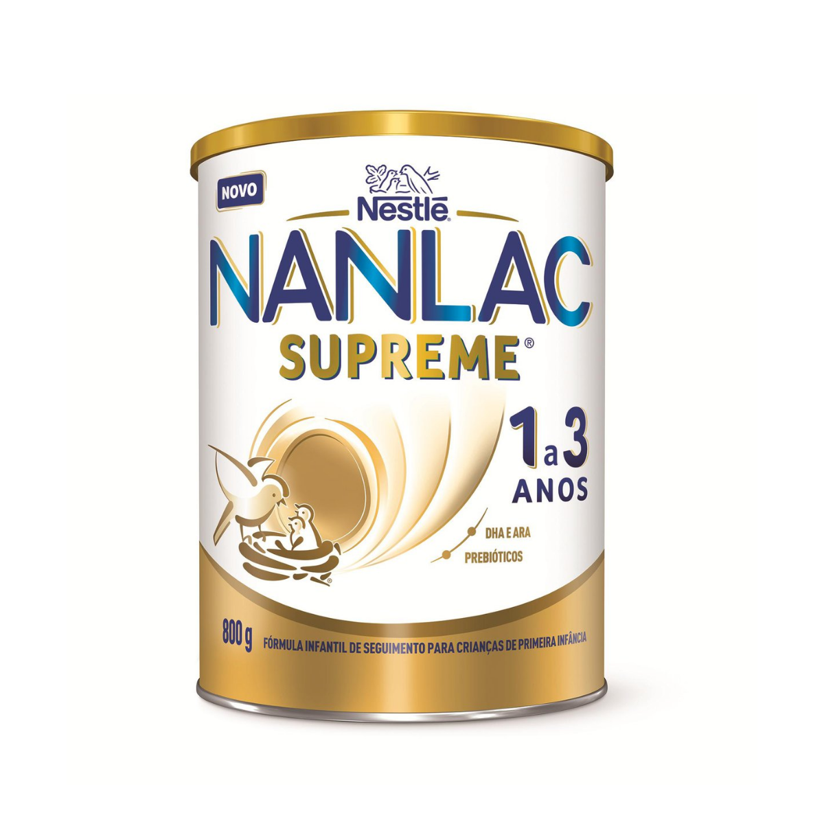 Formula Infantil Nanlac Supreme 1 a 3 anos com 800g