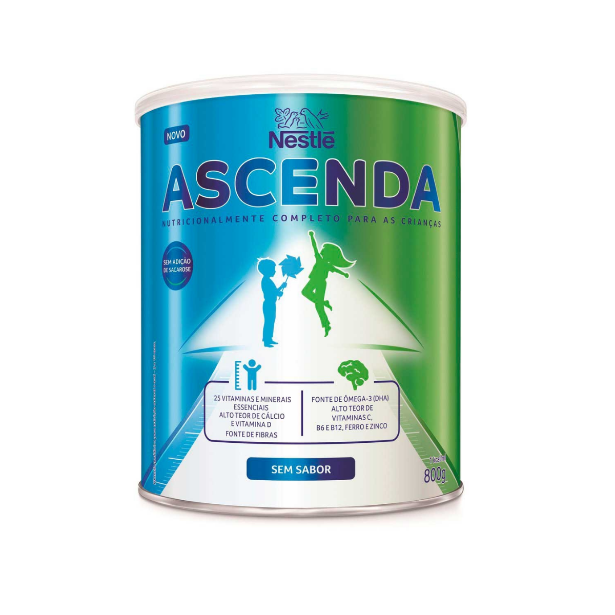 Suplemento Alimentar Ascenda Baunilha 800G