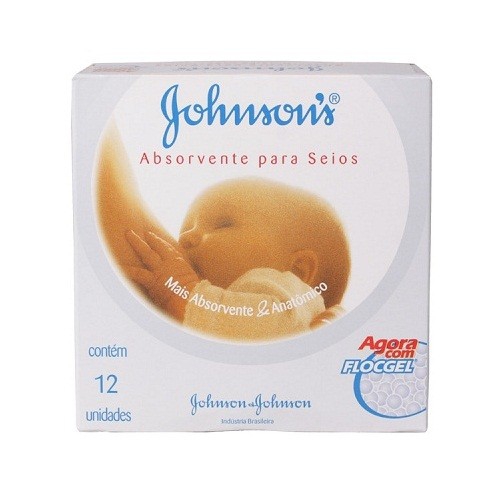 Absorvente Para Seios Johnson's 12 unidades