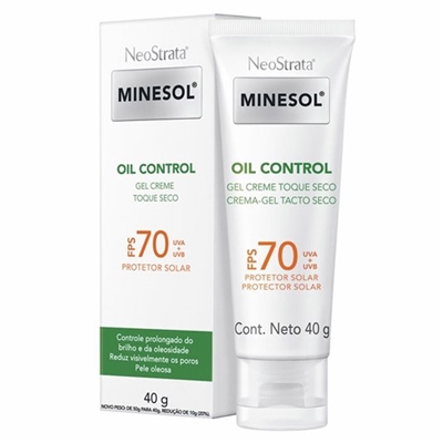 Protetor Solar Facial NeoStrata Minesol Oil Control , FPS 70 com 40g