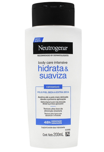 Hidratante Corporal Neutrogena Body Care Intensive Hidrata e Suaviza 200mL