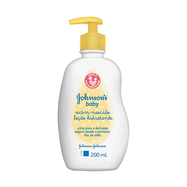 Locao Hidratante Johnson's Baby Recem-Nascido 200ml