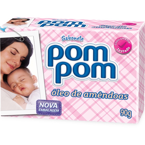 Sabonete Infantil Pom Pom Oleo De Amendoas 90g