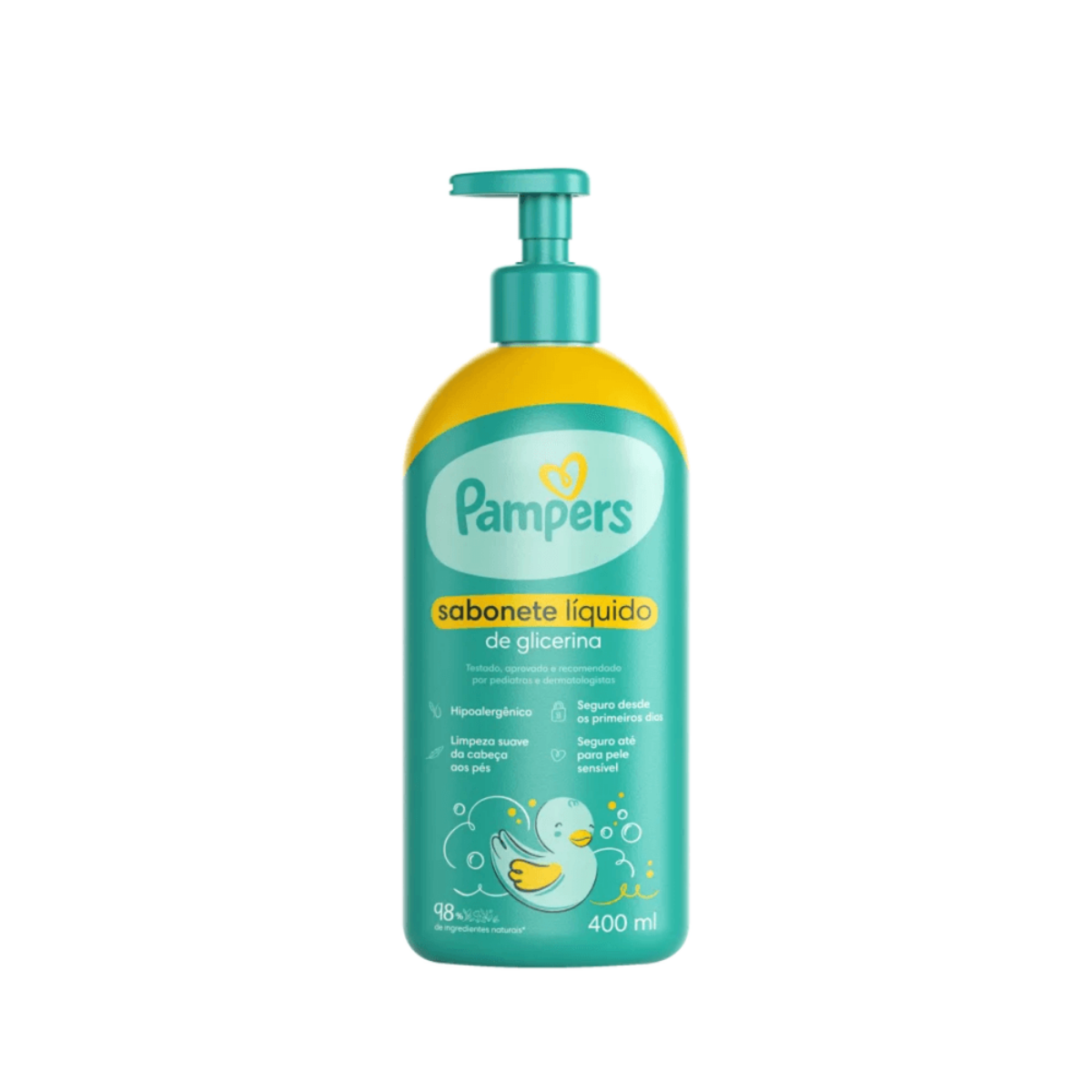 Sabonete Liquido para o Corpo Pampers Glicerina 400Ml