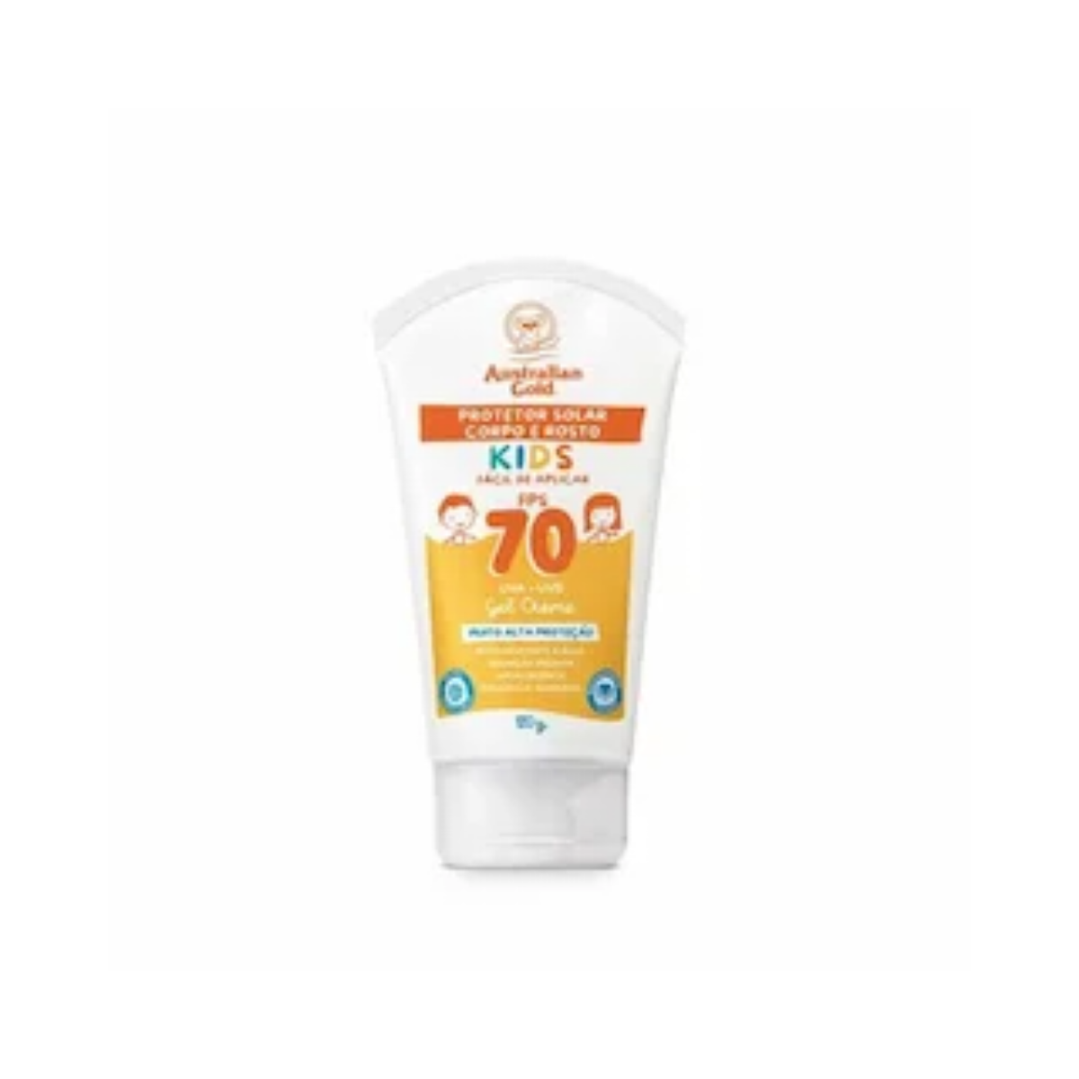 Protetor Solar Kids Gel Creme Autralian Gold FPS70 120G