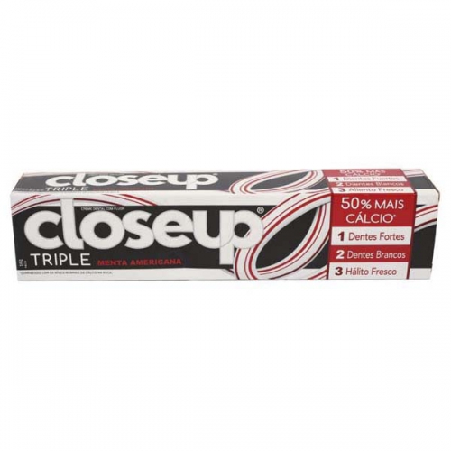 Creme Dental Close UP Triple Menta Americana 90g