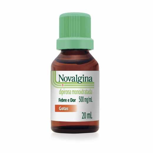 Novalgina 500mg/mL 1 frasco gotejador com 20mL