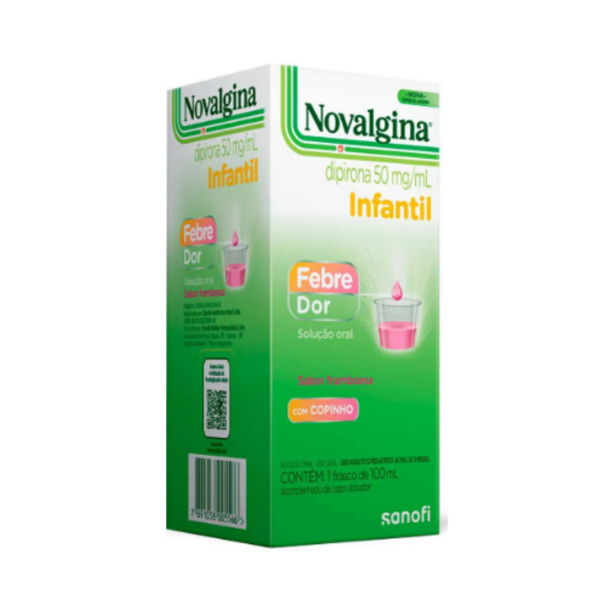 Novalgina Sanofi 50mg/mL 100ml