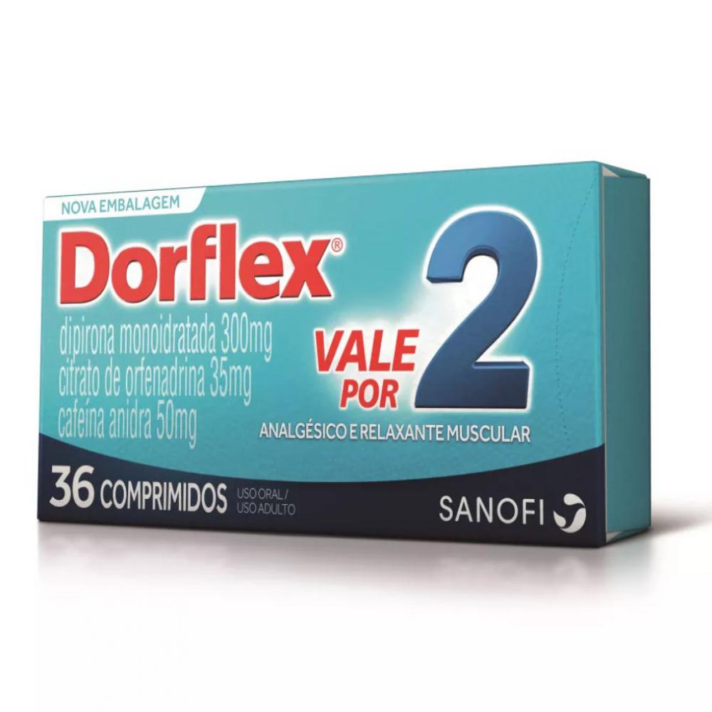 Dorflex 35mg + 300mg + 50mg 36 Comprimidos