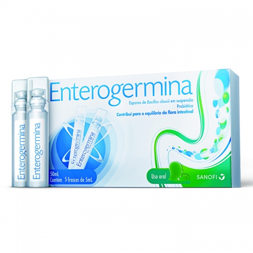 Enterogermina Plus com 5 Frascos