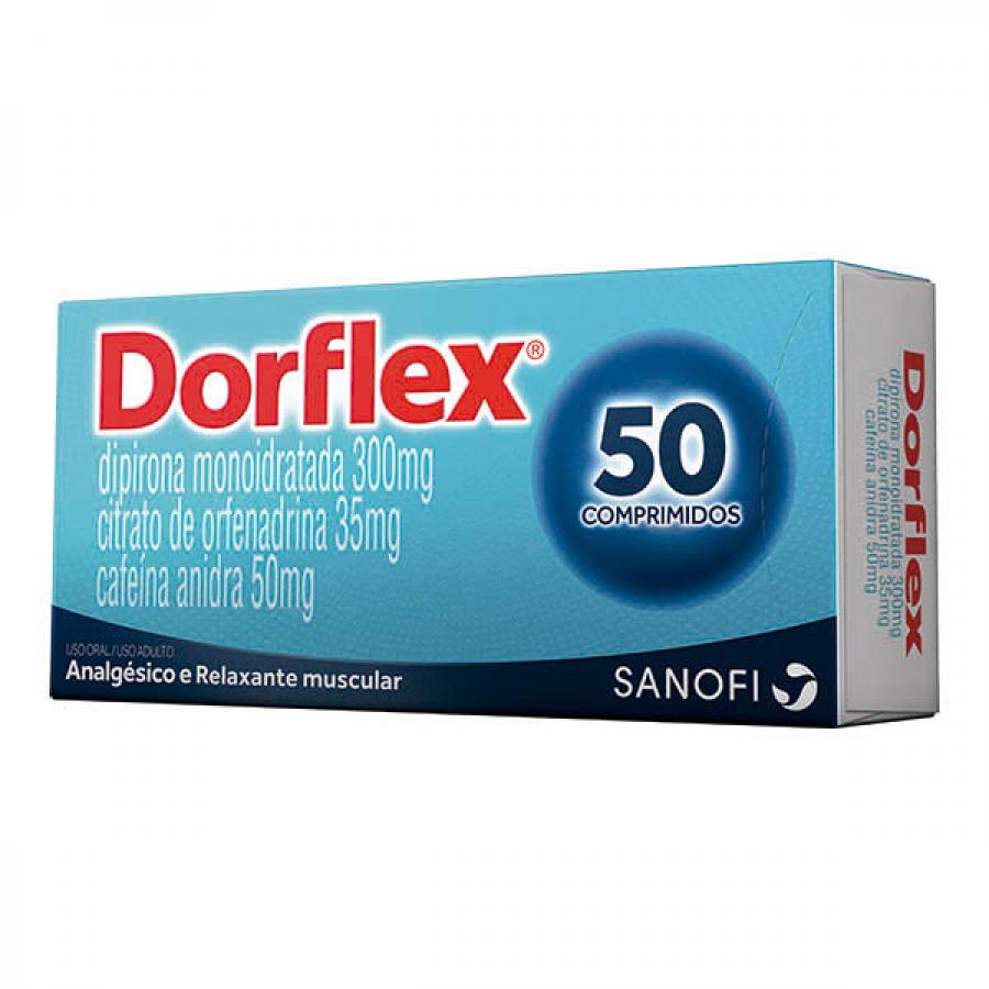 Dorflex 35mg + 300mg + 50mg  50 Comprimidos