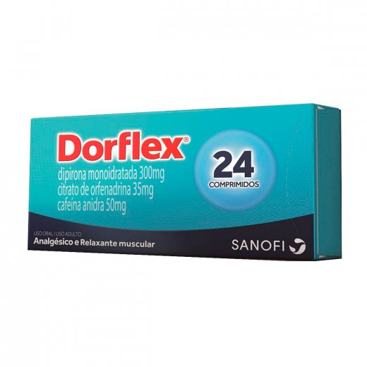 Dorflex 35mg + 300mg + 50mg 24 comprimidos