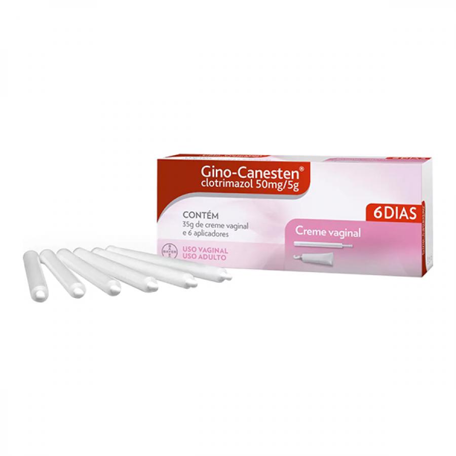 Gino Canesten 10mg Creme Vaginal 35g + 6 Aplicadores