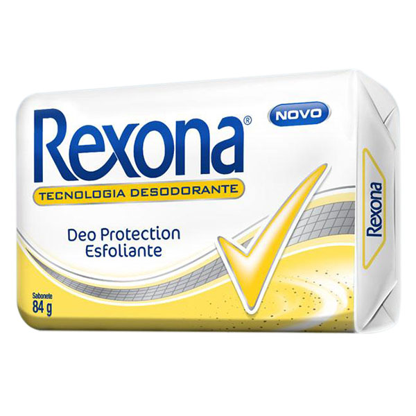 Sabonete em Barra  Rexona Protection Esfoliante 84g