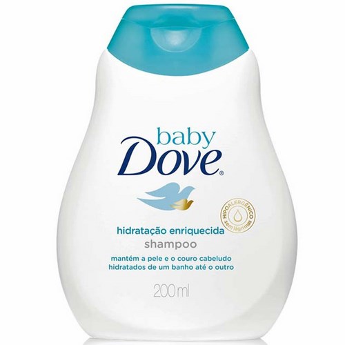 Shampoo Dove Baby Hidratacao Enriquecida 200ml