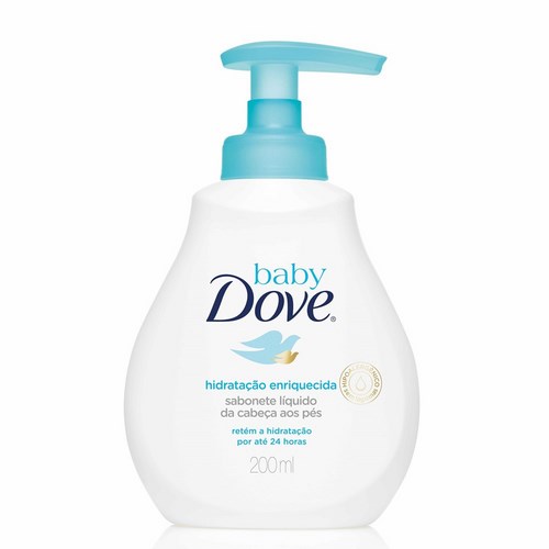 Sabonete Líquido Dove Baby Hidratação Enriquecida 200Ml