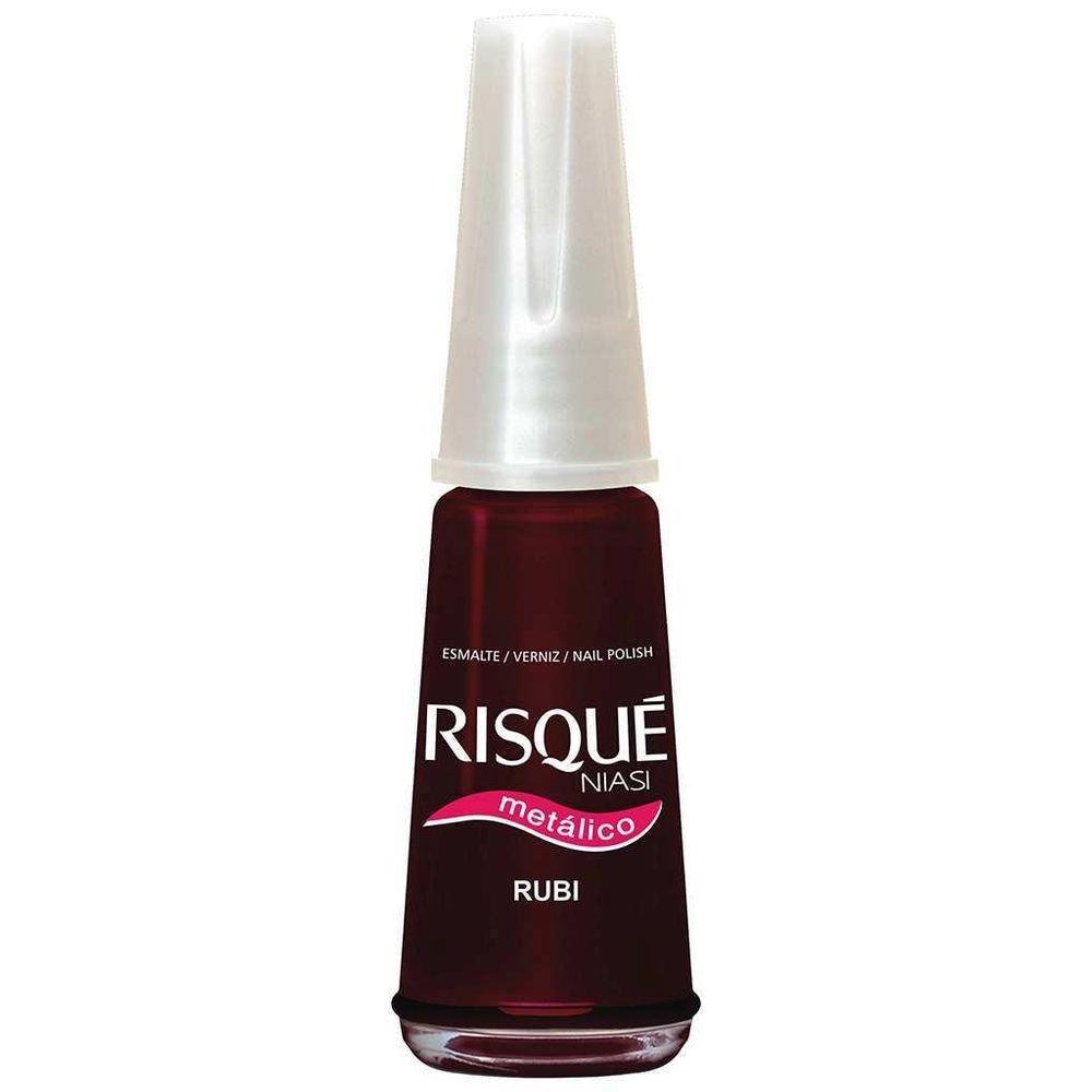 Esmalte Risque Metalico Rubi 8ml